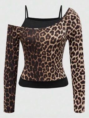 Animal Print 🐾 Top Layer Look Large